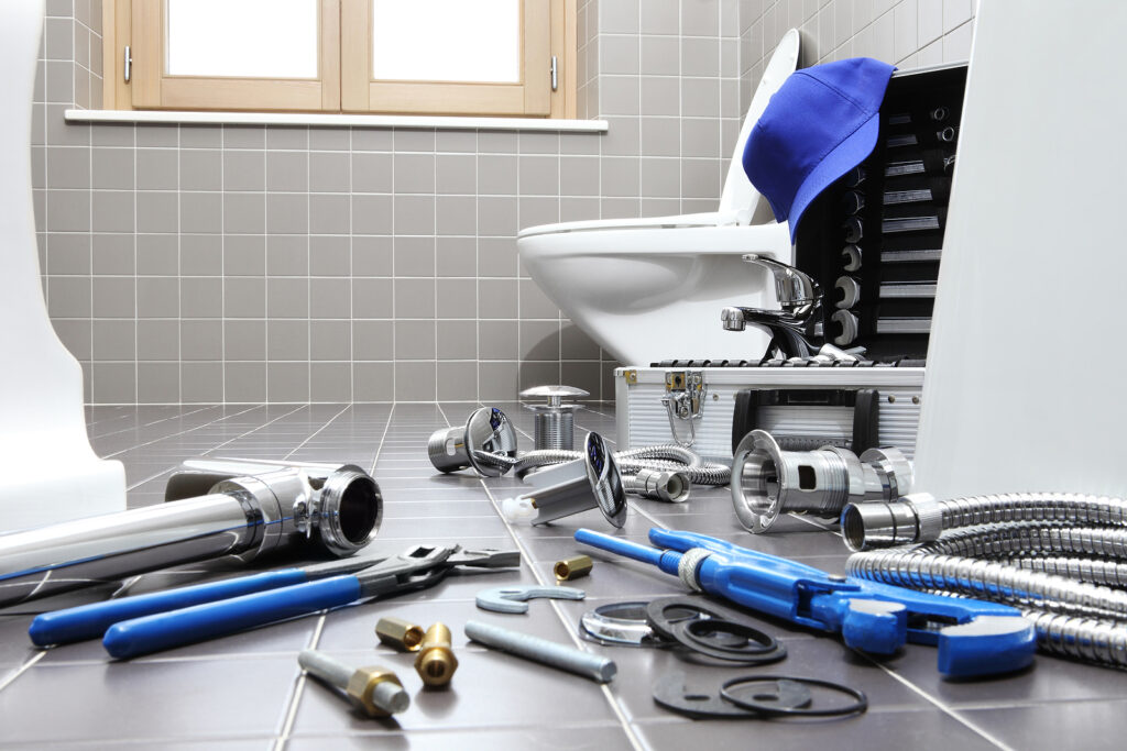 Shower Repair Plumber tools